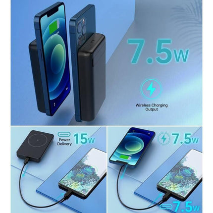 CHOETECH B651 10000mAh Magnetic Wireless Charge Power Bank.