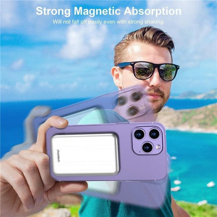 CHOETECH B655-SL 5000mAh Magnetic Wireless Power Bank 10W (Silver).