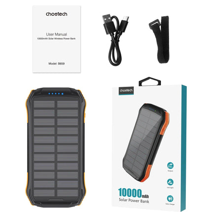 CHOETECH B657 20000mAh Solar Power Bank.