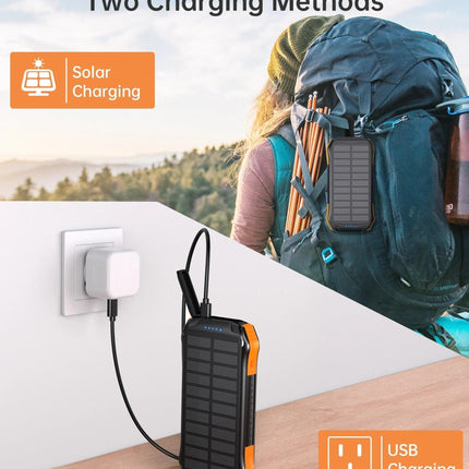 CHOETECH B659 10000mAh Solar Power Bank.