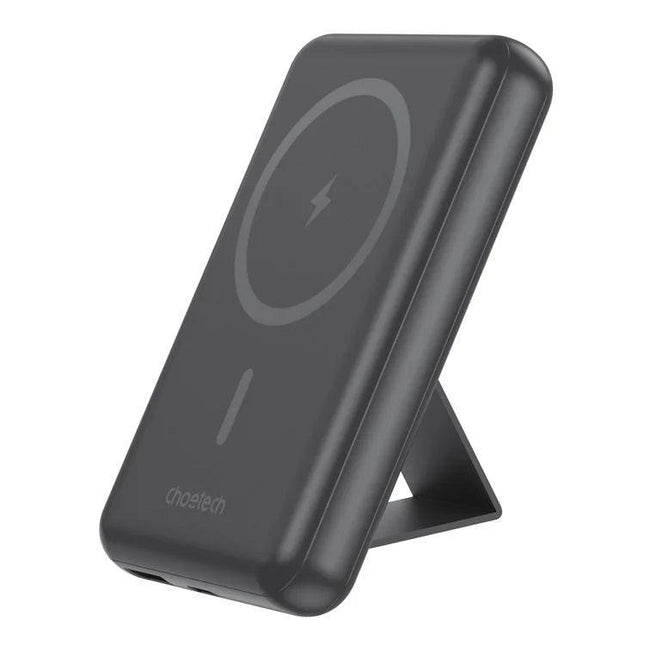 CHOETECH B662-BK USB-A + USB-C + Wireless Magnetic Power bank 5000mAh (Black).