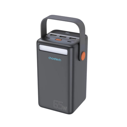 CHOETECH B664 50000mAh PD65W Power Bank with LED Flashlight LCD Display.