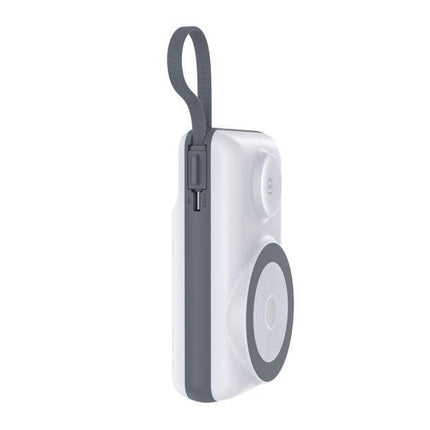CHOETECH B696-WH 20000mAh 22.5W USB-A + USB-C x 2 + MagLeap Wireless Charge Power Bank White.