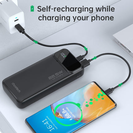 CHOETECH B729 20000mAh Power Bank PD22.5W with Digital Display.