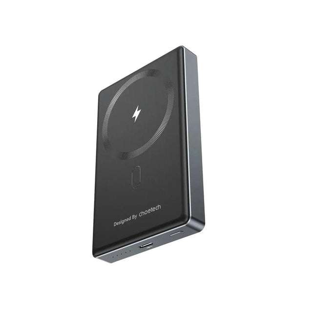 CHOETECH B739-BK 20W Slim USB-C 10000mAh Magnetic Power Bank - Black.