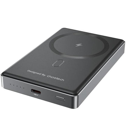 CHOETECH B739-BK 20W Slim USB-C 10000mAh Magnetic Power Bank - Black.