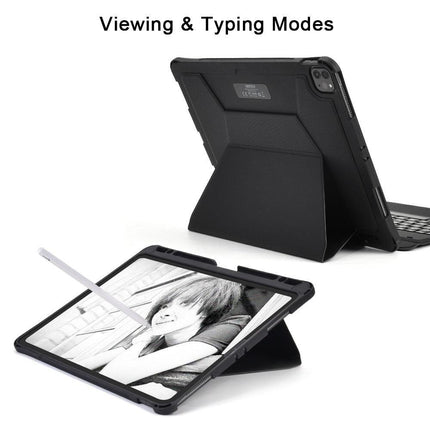 CHOETECH BH-015 Bluetooth Keyboard with Touchpad and Backlight for iPad Pro 12.9 " (Black).
