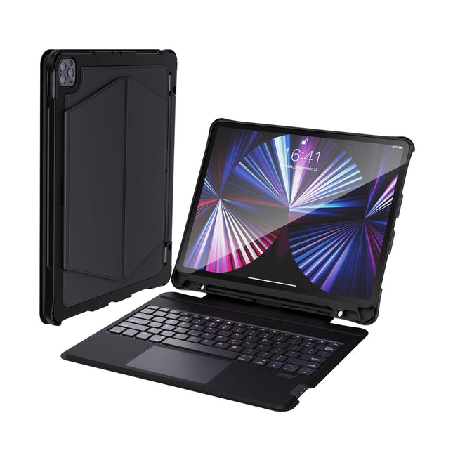 CHOETECH BH-017 Bluetooth Keyboard with Touchpad and Backlight for iPad Pro 10.9 " (Black).
