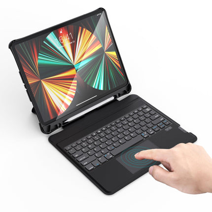 CHOETECH BH-017 Bluetooth Keyboard with Touchpad and Backlight for iPad Pro 10.9 " (Black).