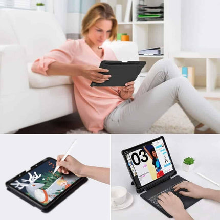 CHOETECH BH-017 Bluetooth Keyboard with Touchpad and Backlight for iPad Pro 10.9 " (Black).