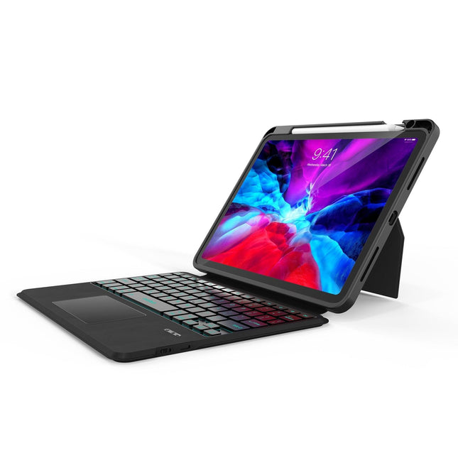 CHOETECH BH-018 Wireless Keyboard with Touchpad and Backlight for iPad Pro 11 " (Black).