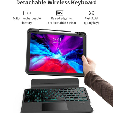CHOETECH BH-018 Wireless Keyboard with Touchpad and Backlight for iPad Pro 11 " (Black).