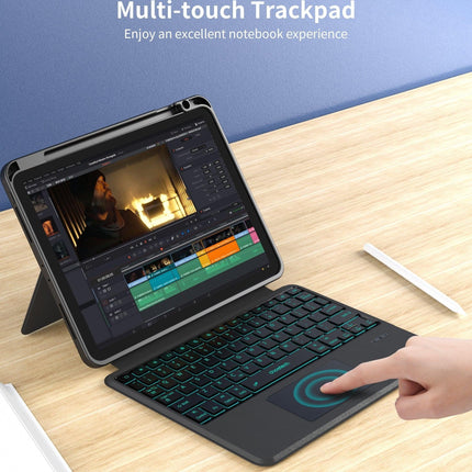 CHOETECH BH-018 Wireless Keyboard with Touchpad and Backlight for iPad Pro 11 " (Black).