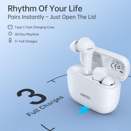 CHOETECH BH-T01 Bluetooth True Wireless Earbuds.