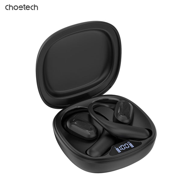 CHOETECH BH-T25 OWS Painless New Concept Bluetooth Earbuds V5.3 TWS Black.
