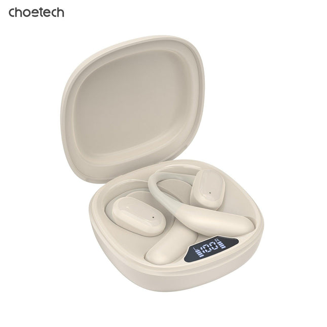 CHOETECH BH-T25 OWS Painless New Concept Bluetooth Earbuds V5.3 TWS White.