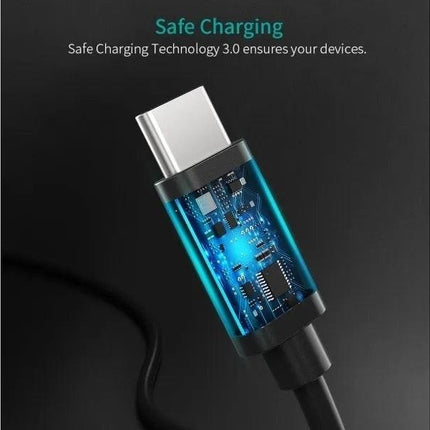 CHOETECH CC0001 USB-C to USB-C Cable USB3.1 Gen2 5V/3A 10 Gbps 0.5M.