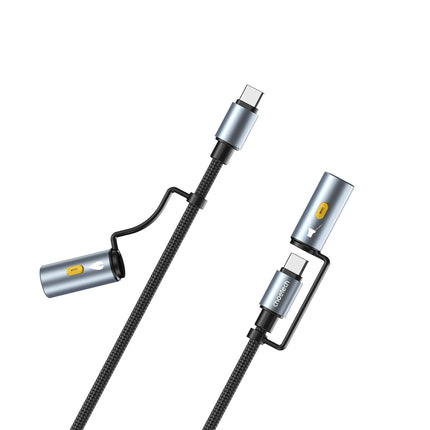 CHOETECH CC1001 Smart PD60W 4-in-1 USB C to C cable 1.2M.