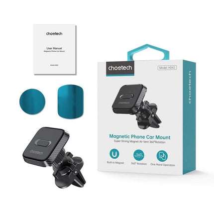 CHOETECH H042 Magnetic Phone Car Mount Car Air Vent Phone Holder.