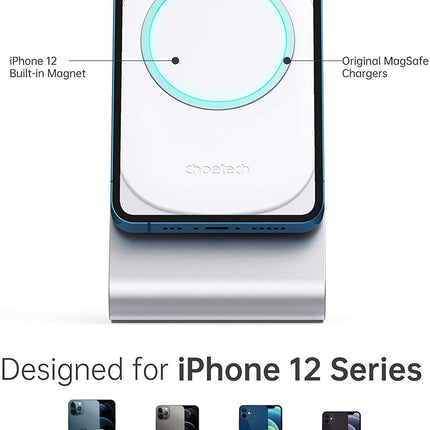 Choetech H046 Phone Stand For MagSafe Charger Aluminum (Stand Only).