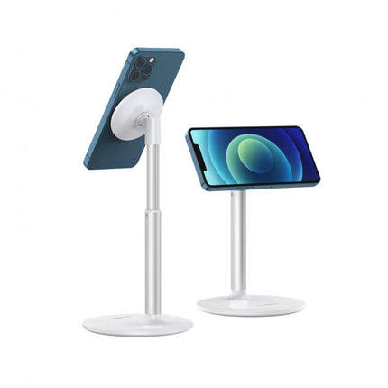 CHOETECH H048 Magsafe Adjustable Phone Holder (White/Silver).