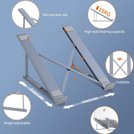 CHOETECH H055-GY Aluminum Foldable Laptop Stand.