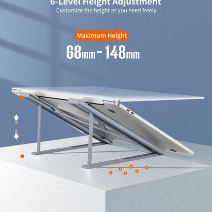 CHOETECH H055-GY Aluminum Foldable Laptop Stand.