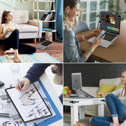 CHOETECH H055-GY Aluminum Foldable Laptop Stand.