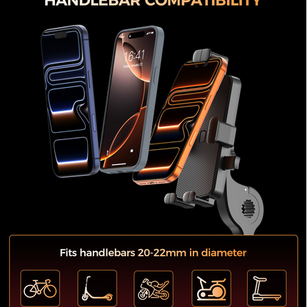 Choetech H092 Cycling Phone Holder Bike Handlebar Mount.