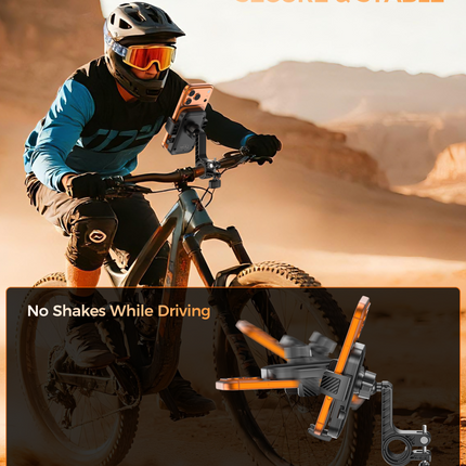 Choetech H094 Cycling Phone Holder Bike Handlebar Mount 360-degree Rotation.