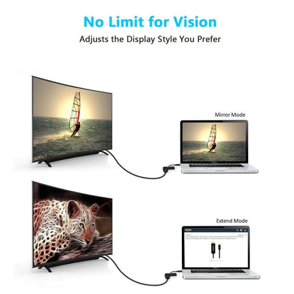 CHOETECH HUB-M03 USB-C To HDMI Adapter(4K@60hz) with 60W PD Charging Port.