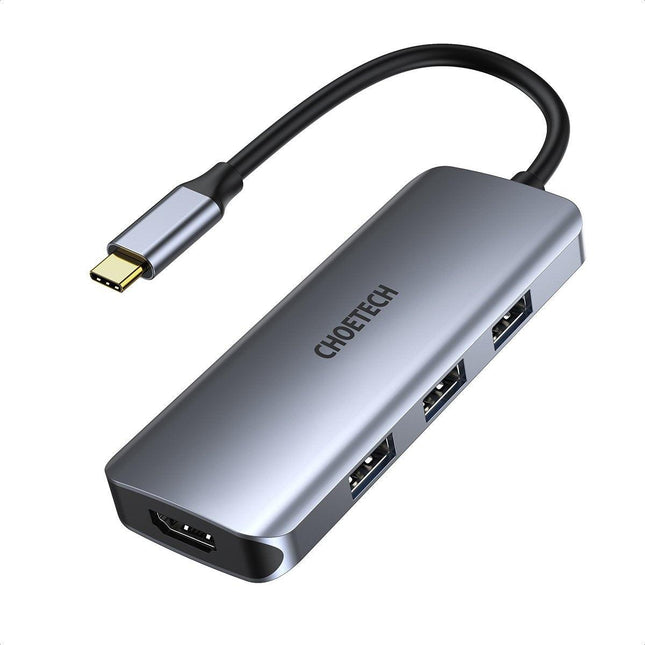CHOETECH HUB-M19 USB-C 7-in-1 Multifunction Adapter.