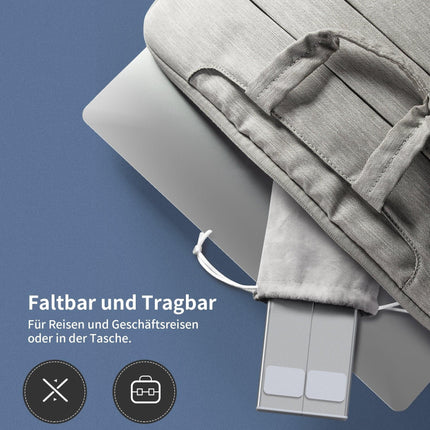 CHOETECH HUB-M48 7-in-1 Hub + Foldable Laptop stand USB-C to HDMI 4K/USB-A/TF&SD/USB-C with PD Charging.