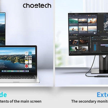 CHOETECH HUB-M80 Hub 5-in-1 Multifunctional Hub.