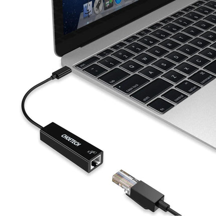 CHOETECH HUB-R01 USB 3.1 Type-C To RJ45 Gigabit Ethernet Adapter.