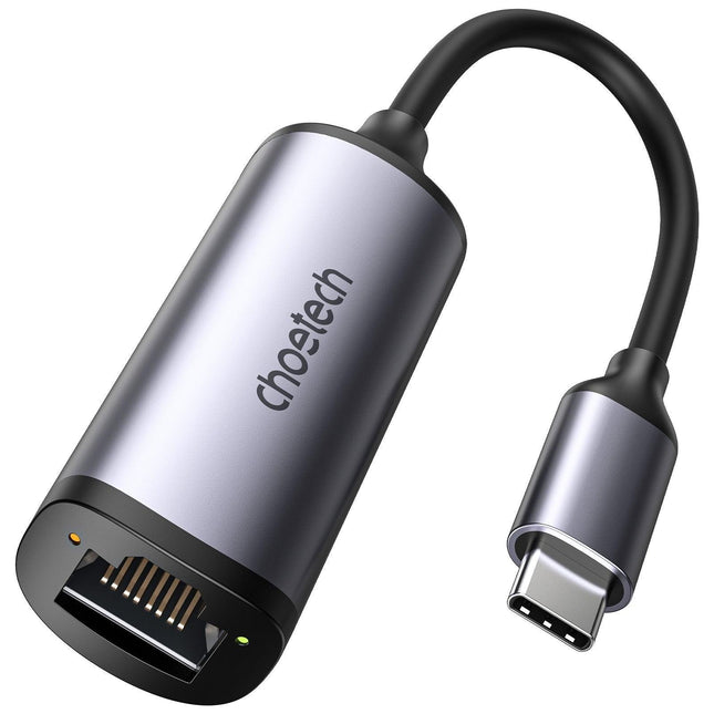 CHOETECH HUB-R02 USB-C to Gigabit Ethernet Adapter.