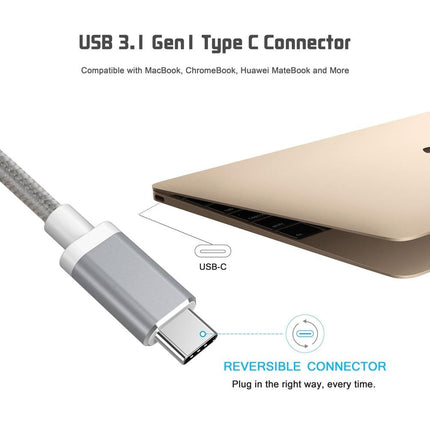 CHOETECH HUB-V02 USB-C to VGA & USB Multiport Adapter.
