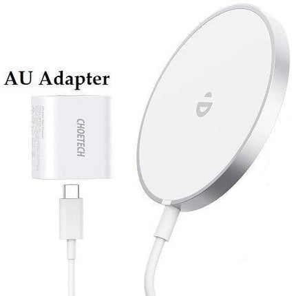 CHOETECH MQ00117-SL (T517+AC) MagLeap Magnetic Wireless Charger + AC.