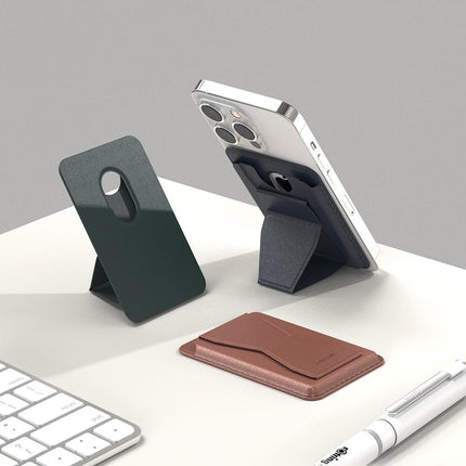 CHOETECH PC0003-DGN Magnetic Card Holder for iPhone 12/13/14 (Green).