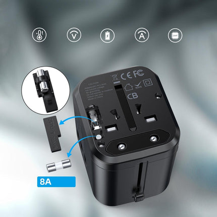 CHOETECH PD5008 30W Fast Universal GaN Travel Charger.