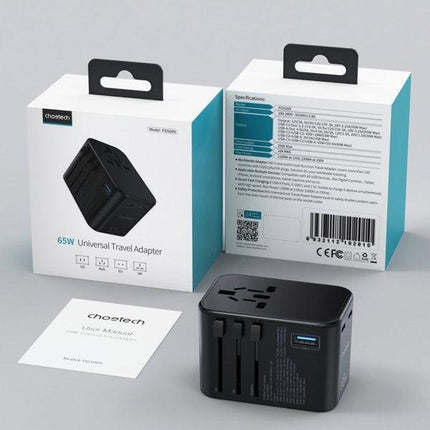 CHOETECH PD5009 65W PD Travel Wall Charger.