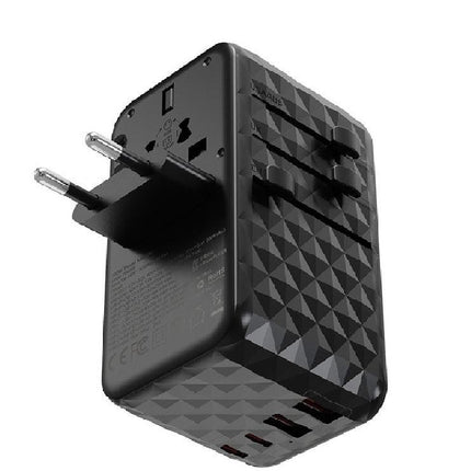 CHOETECH PD6028 2C+2A+AC 5 Ports GaN Tech PD100W Travel Wall Charger.