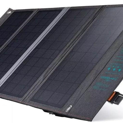 Choetech SC006 Solar Panel Portable Charger 40W 18V USB C Solar Panels Charger with USB C PD 30W.
