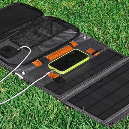 Choetech SC006 Solar Panel Portable Charger 40W 18V USB C Solar Panels Charger with USB C PD 30W.