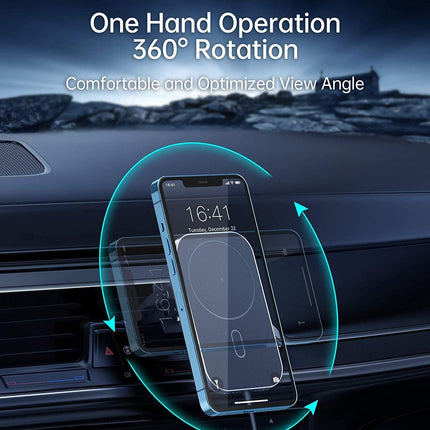 Choetech T200-F MagLeap Magnetic Wireless Car Charger for iPhone 12.