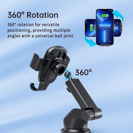 CHOETECH T203-F 15W Gravity Car Charger Holder.