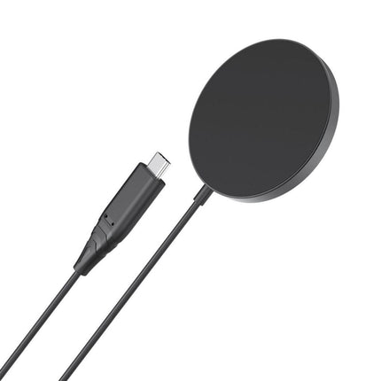 CHOETECH T518-BK15W Removable Fast Wireless Magenetic Charger for iPhone12/13/14/15 & More with 1M Cable.