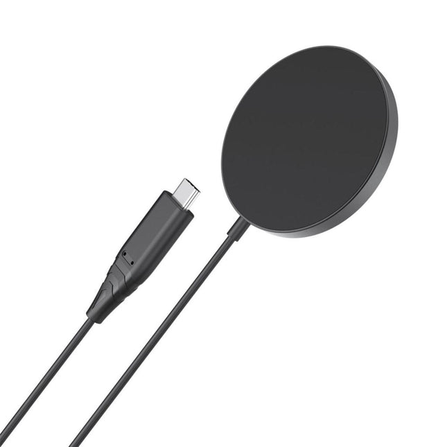 CHOETECH T518-BK15W Removable Fast Wireless Magenetic Charger for iPhone12/13/14/15 & More with 1M Cable.