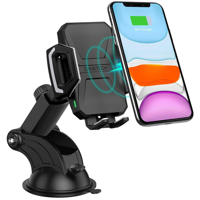 CHOETECH T521-F 15W Fast Wireless Charging Car Dock.