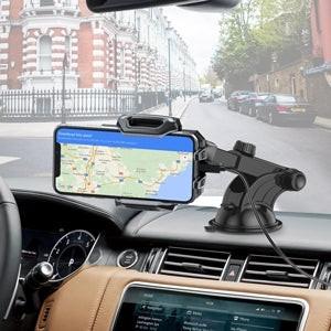 CHOETECH T521-F 15W Fast Wireless Charging Car Dock.